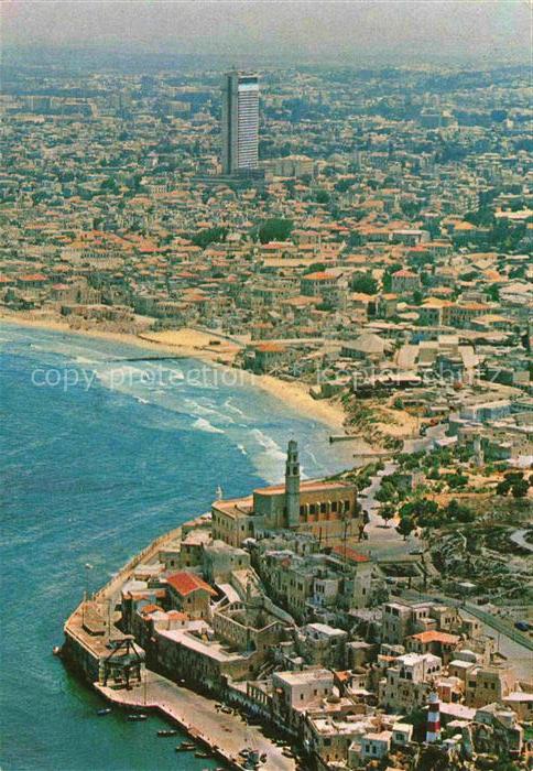 74017232 Tel-Aviv-Jaffa Israel seen from ancient Jaffa at the Centre Shalom Maye