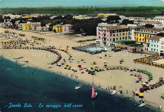 74018116 Jesolo Lido Iesolo Veneto IT La spiaggia dall aereo