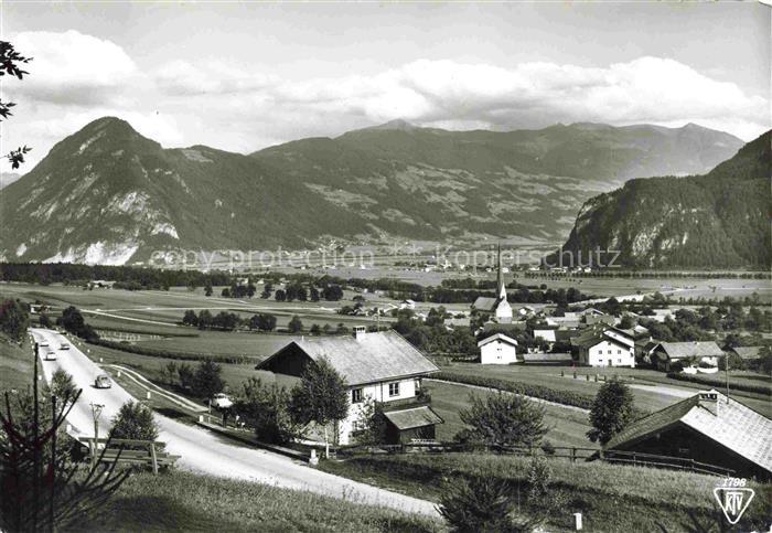 74018154 Wiesing Schwaz Tirol AT Zillertal Panorama