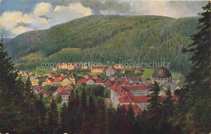 74004281 Hoffmann  Heinrich Kuenstlerkarte Sueddeutschland Alsace St.Blasien