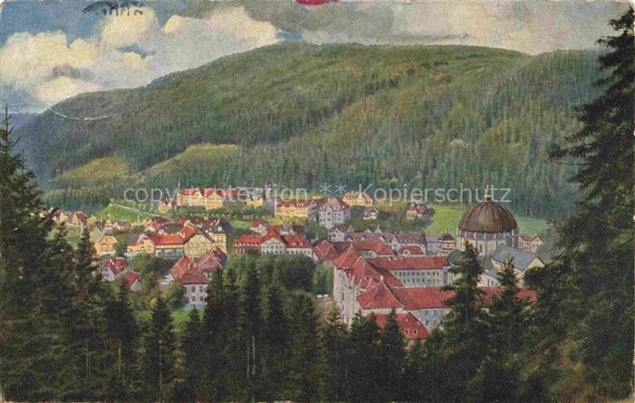 74004282 Hoffmann  Heinrich Kuenstlerkarte Sueddeutschland Alsace St.Blasien