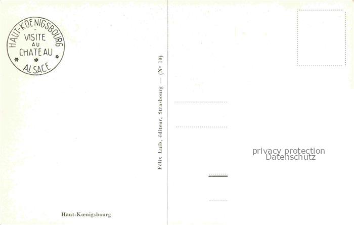 74004982 Hoffmann  Heinrich Kuenstlerkarte Sueddeutschland Alsace Haut Koenigsbu