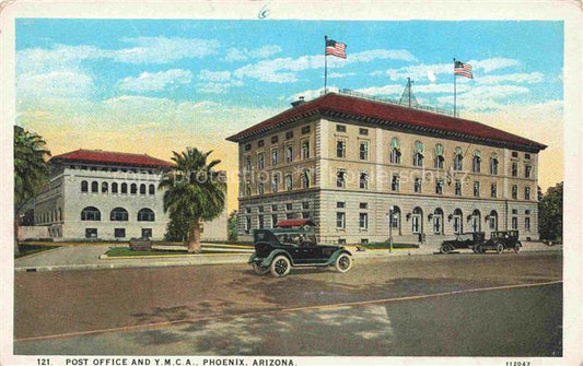 74007642 PHOENIX Arizona USA Post Office and YMCA