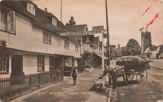 74007655 Pinner Harrow LONDON UK Old Queens Head