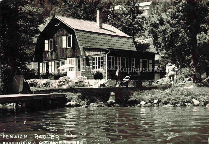 74008193 Annenheim Ossiacher See Carinthie AT Pension Radler étang télécabine