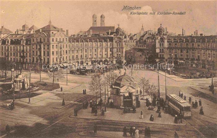 74007700 Tramway - Munich Karlplatz Karlstor Rondell