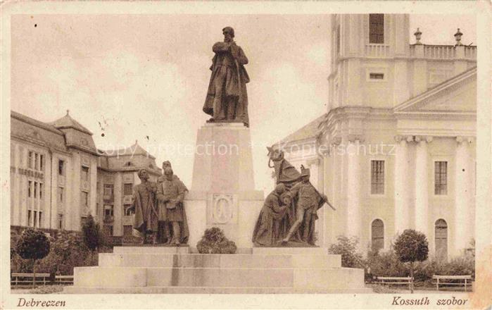 74008301 Debreczen DEBRECEN Debrezin HU Kossuth szobor monument