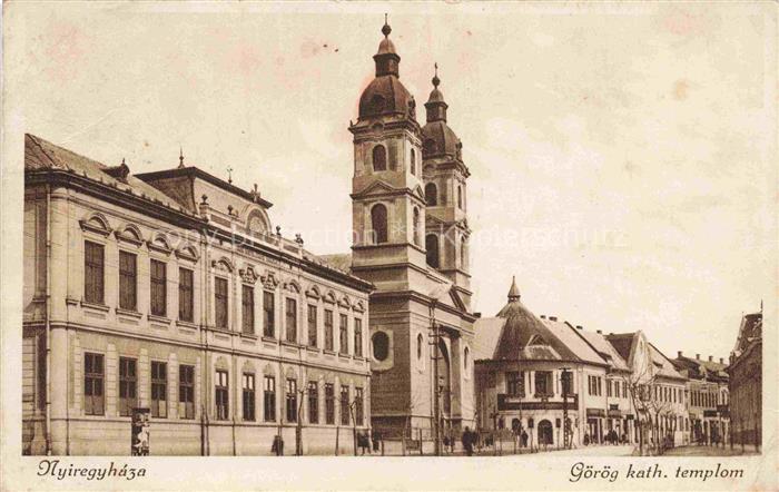 74008302 NYIREGYHAZA HU Goeroeg cath. église templière