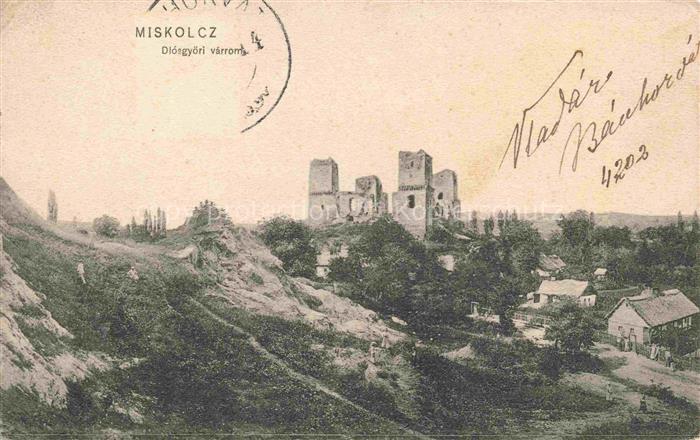 74008303 Miskolcz HU Diórgyoeri várrom Ruines du château