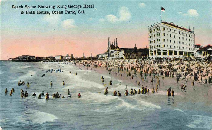 74009343 Ocean Park Santa Monica California USA King George Hotel and Bath House