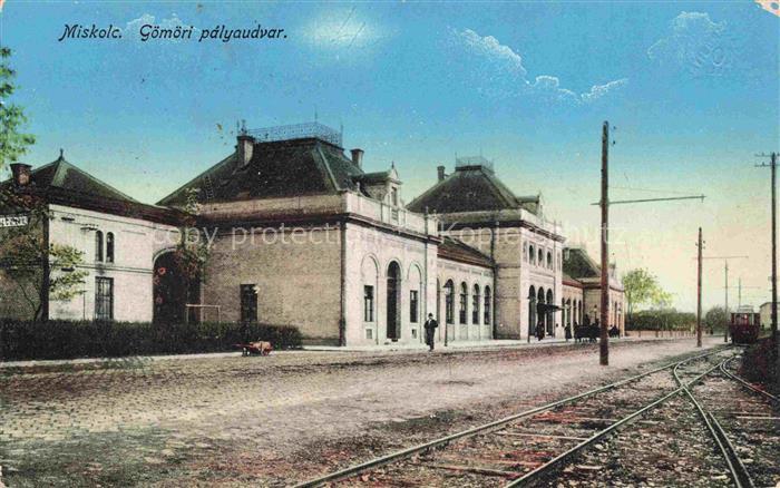 74009399 Miskolcz HU Goemoeri pályaudvar Bahnhof