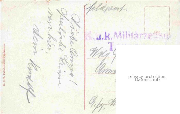 74010242 TARNOW OPOLSKI Tarnau PL Totalansicht Stempel Militaerzensur Feldpost