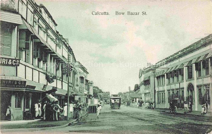 74010551 Calcutta India Bow Bazar Street