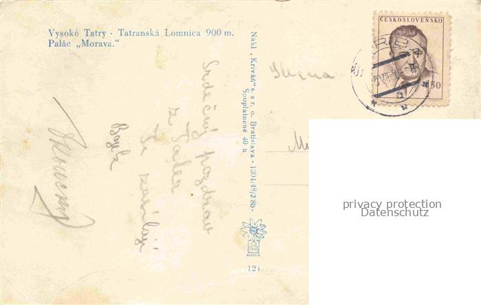 74019619 Tatranska Lomnica SK Palac Morava