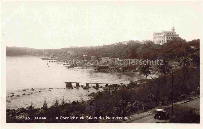 74019647 DAKAR Senegal La Corniche et Palais du Gouverneur