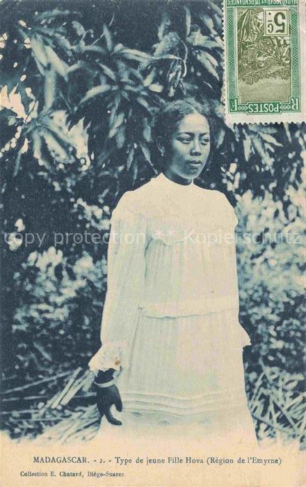 74019660 Madagascar Madagaskar Type de jeune Fille Hova