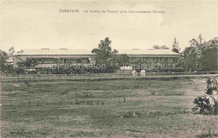 74019665 Tamatave Madagascar Le Bureau du District et la Gourvernement General