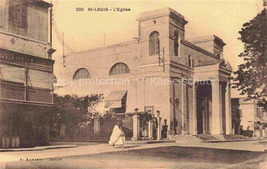 74019669 St Louis  Senegal Eglise