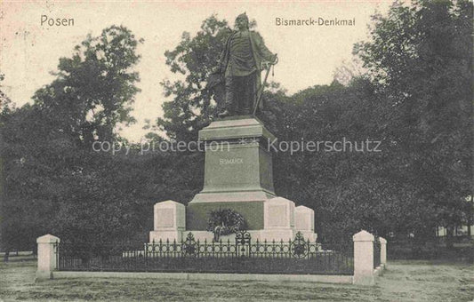 74020052 Posen  POZNAN PL Bismarck Denkmal