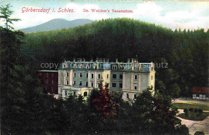 74020079 Goerbersdorf  Sokolowsko Schlesien PL Dr Weickers Sanatorium