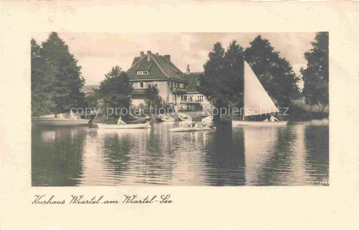 74021485 Wiartelsee Johannisburg Pisz Ostpreussen PL Kurhaus Wiartel