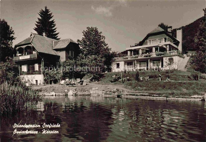 74022688 Ossiachersee Kaernten AT Strandpension Seefriede