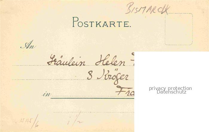 74017489 BISMARCK  Otto von Politik