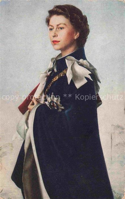 74017494 Queen Elisabeth II Adel England UK Koenigshaus Her Majesty the Queen