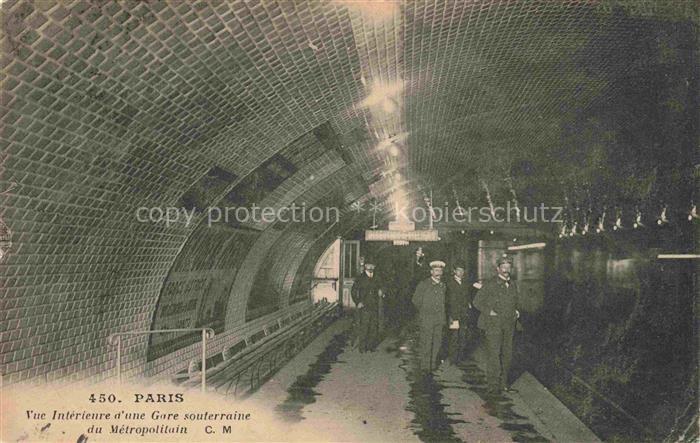 74017521 Subway Underground Metro U-Bahn Paris