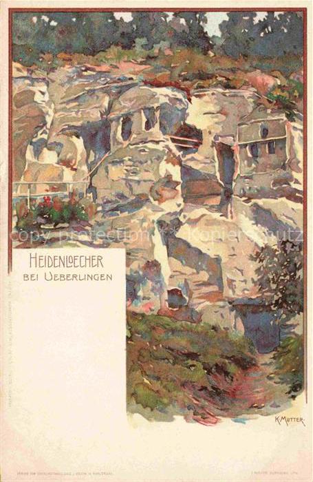 74018792 Mutter Karl Kuenstlerlitho Heidenloecher Ueberlingen litho