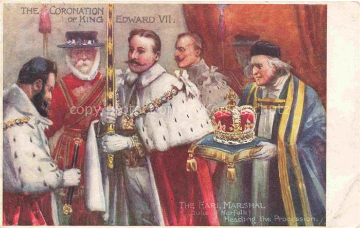 74019721 Adel England UK Koenigshaus Earl Marshal The Coronation King Edward VII