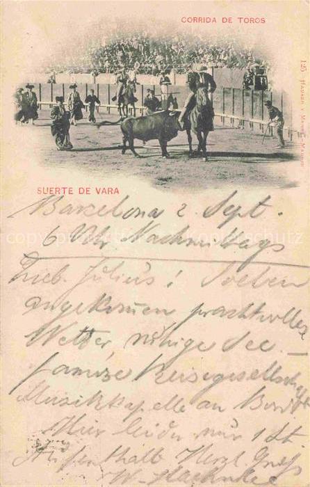74019726 Stierkampf Corrida de Toros Bullfight-- Corrida de Toros Suerte de Vara