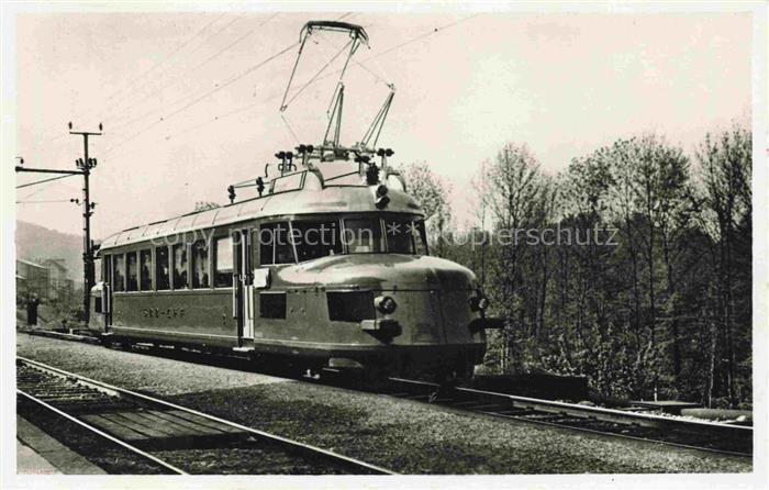 74019728 Eisenbahn Railway Chemin de Fer Elektr. Leichttriebwagen S.B.B.