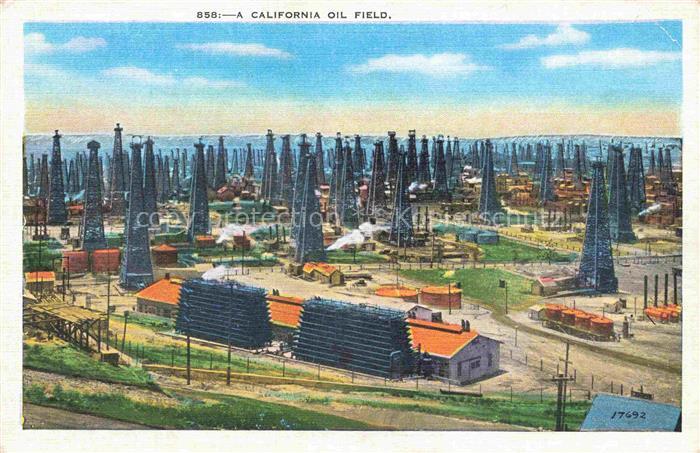 74019753 Oil-Fields oelfoerderung Gisement-de-Petrole California