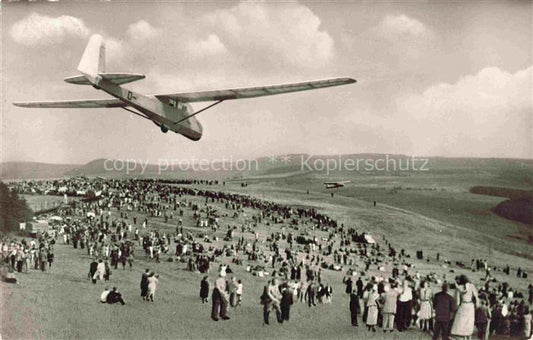 74020180 Segelflug ES 49 Wasserkuppe Die Rhoen Deutschland