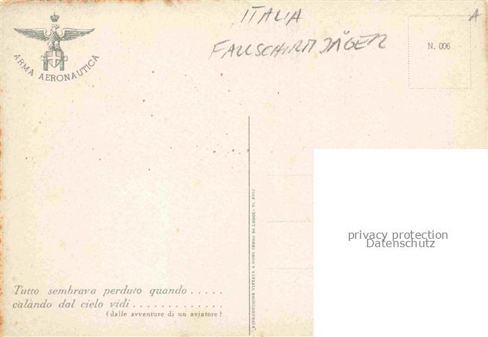 74020245 Italien Italia Italy Fallschirm Jaeger Frau Hut