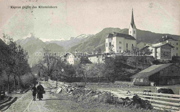 74028256 Kaprun AT Ortspartie Kirche Kitzsteinhorn