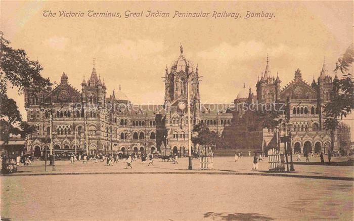 74028277 Bombay MUMBAI India The Victoria Terminus Great Indian Peninsular Railw