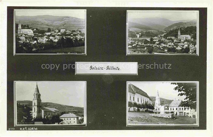 74029073 Gelnica Goellnitz Slovakia Teilansichten Kirche