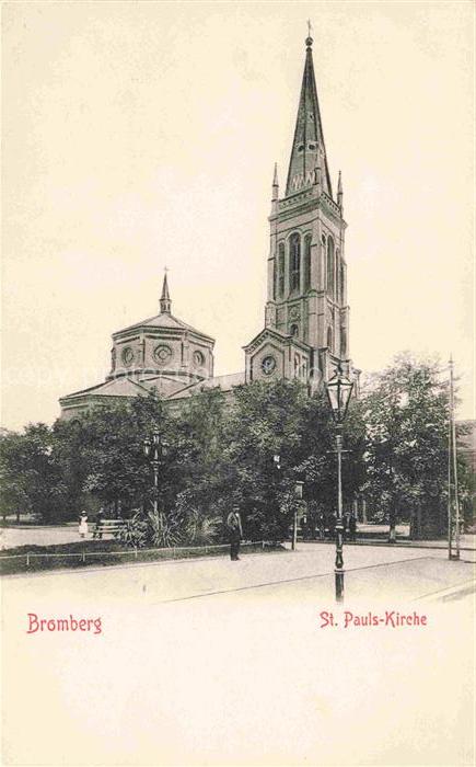 74023462 Bromberg  Brahe Westpreussen BYDGOSZCZ PL St Pauls Kirche