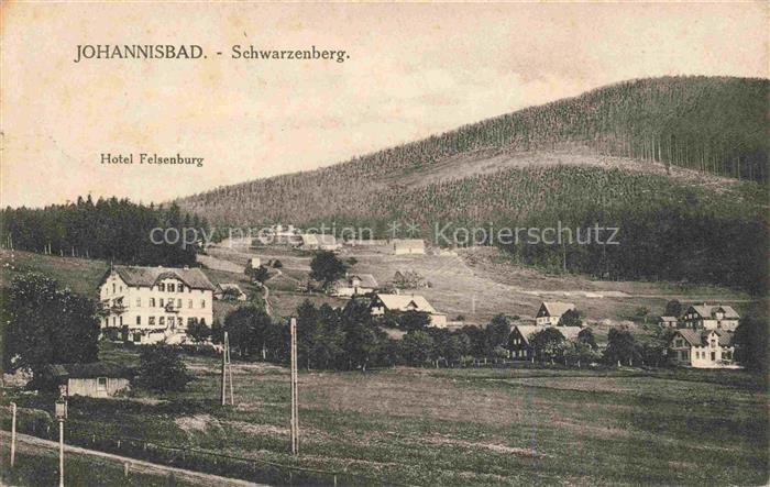 74024348 Johannisbad Janske Lazne Boehmen Riesengebirge CZ Schwarzenberg Hotel F