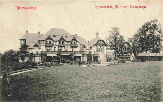 74024882 Krummhuebel Karpacz Riesengebirge PL Hotel zur Schneekoppe