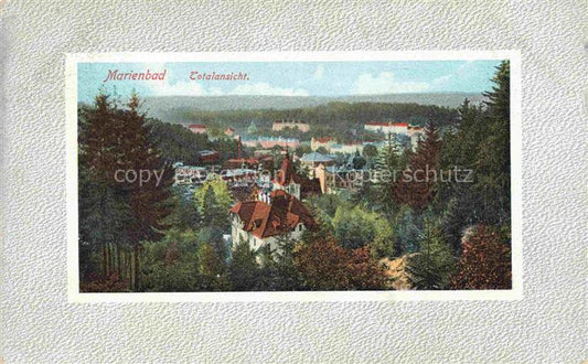 74026744 Marienbad MARIANSKE LAZNE CZ Panorama