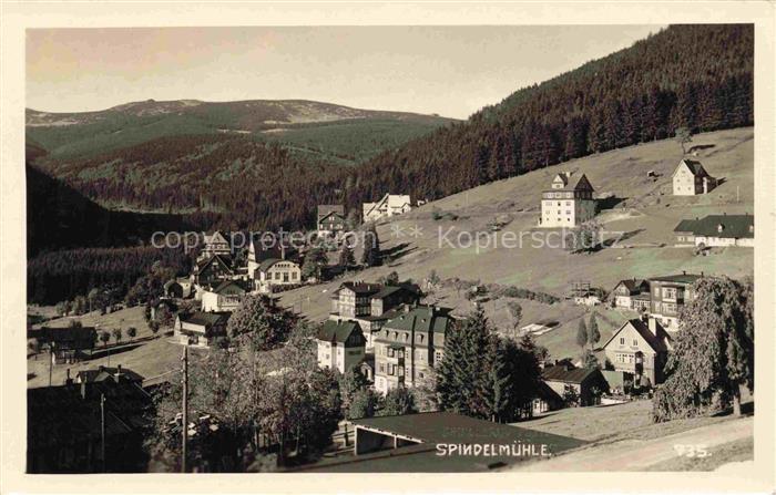 74027478 Spindelmuehle Riesengebirge Spindleruv Mlyn CZ Panorama