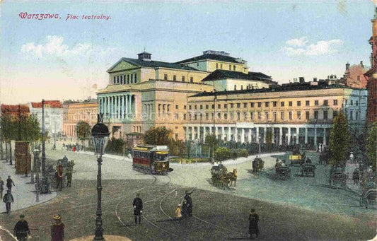 74027496 WARSZAWA Warschau PL Plac teatralny