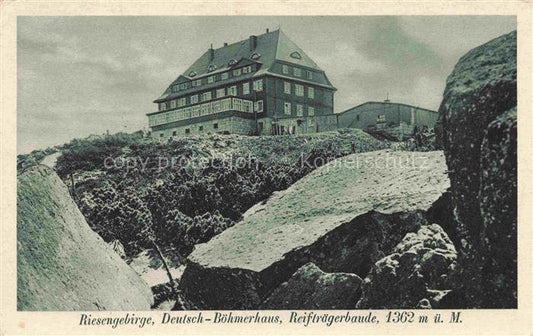 74027979 Reiftraegerbaude Schronisko na Szrenicy PL Deutsch Boehmerhaus