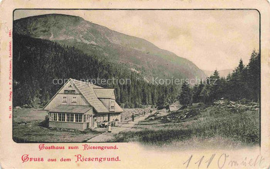 74027985 Riesengrund Riesengebirge CZ Gasthaus zum Riesengrund