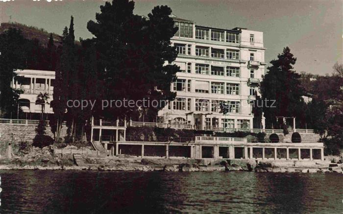 74031505 OPATIJA Abbazia Croatia Hotel Belvedere