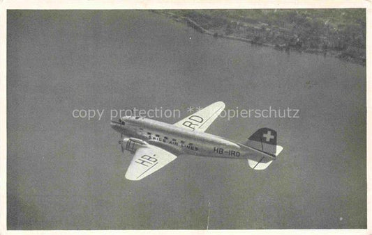 74032072 Flugzeuge Zivil Swissair Douglas