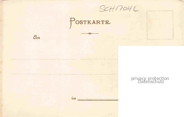 74033403 SCHMOHL P. Kuenstlerlitho Kaub Pfalz Rhein